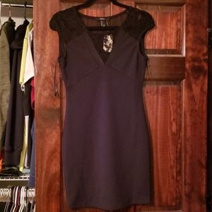 NWT Large Black Mini Dress
